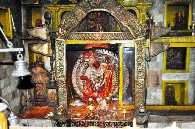 The Shivaratri Mela at Chattal Shaktipeeth — torches and pilgrims at night